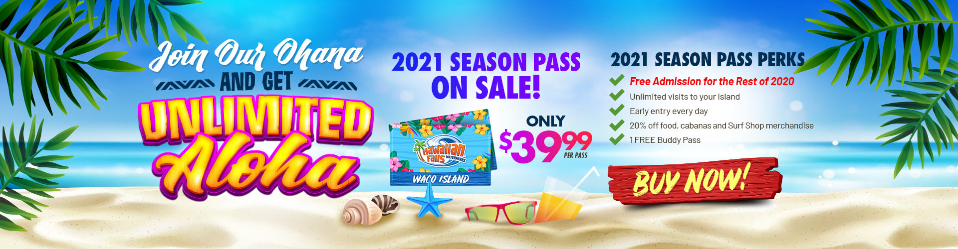 Waco Water Park — Hawaiian Falls