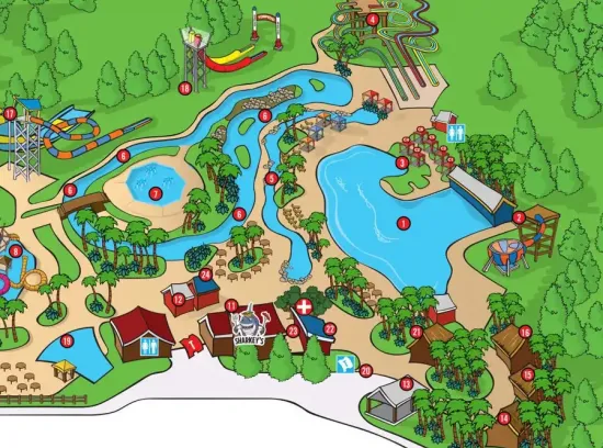 Mansfield park map