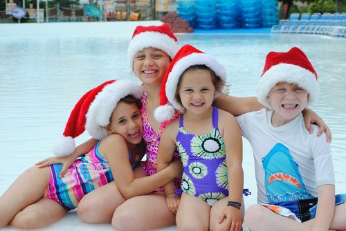 Blog Christmas in July at Hawaiian Falls Hawaiian Falls