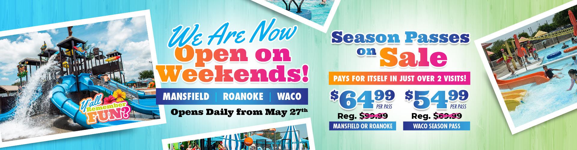 Waco Water Park — Hawaiian Falls