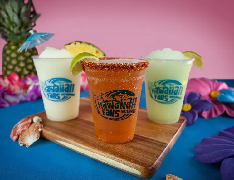 Adult beverages at Hawaiian Falls