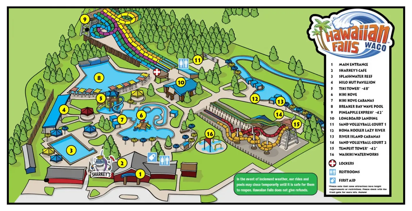 Waco Park Map